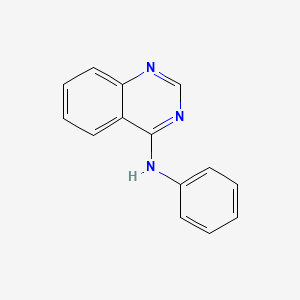molecular formula C14H11N3 B1210976 4-苯胺基喹唑啉 CAS No. 34923-95-0