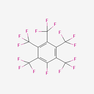 1-Fluoro-2,3,4,5,6-pentakis(trifluoromethyl)benzene