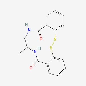 molecular formula C17H16N2O2S2 B1210984 Srr-SB3 CAS No. 187812-79-9