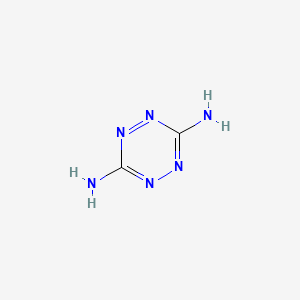 B1210988 1,2,4,5-Tetrazine-3,6-diamine CAS No. 19617-90-4