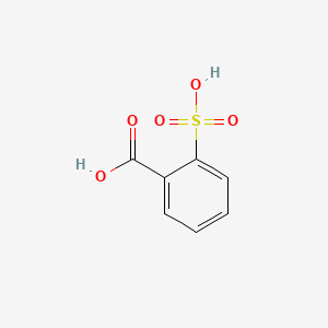 molecular formula C7H6O5S B1210993 2-磺基苯甲酸 CAS No. 632-25-7