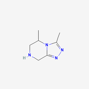 3,5-Dimethyl-5,6,7,8-tetrahydro-[1,2,4]triazolo[4,3-a]pyrazine