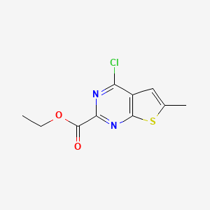 Ethyl 4-chloro-6-methylthieno[2,3-d]pyrimidine-2-carboxylate