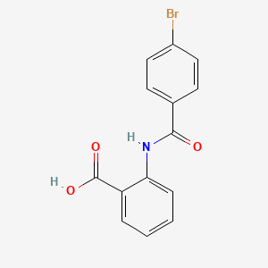 Benzoic acid, 2-[(4-bromobenzoyl)amino]-