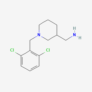 (1-(2,6-Dichlorobenzyl)piperidin-3-yl)methanamine