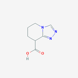 5,6,7,8-Tetrahydro-[1,2,4]triazolo[4,3-a]pyridine-8-carboxylic acid