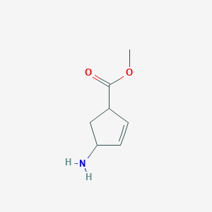 Methyl 4-aminocyclopent-2-ene-1-carboxylate