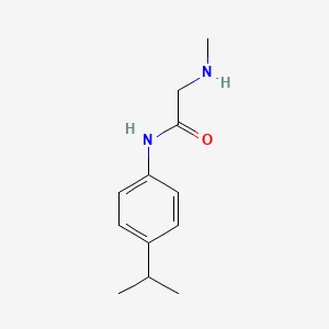 Acetamide, 2-(methylamino)-N-[4-(1-methylethyl)phenyl]-