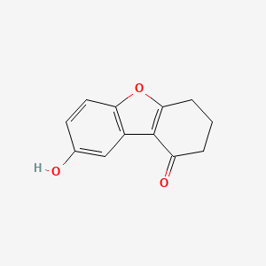 8-Hydroxy-3,4-dihydro-2H-dibenzofuran-1-one