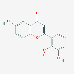 molecular formula C15H10O5 B1211075 6,2',3'-三羟基黄酮 