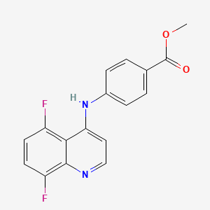 Methyl 4-((5,8-difluoroquinolin-4-yl)amino)benzoate