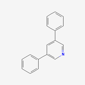 molecular formula C17H13N B1211105 3,5-Diphenylpyridine CAS No. 92-07-9