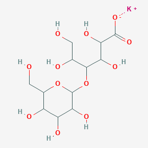 Potassium;2,3,5,6-tetrahydroxy-4-[3,4,5-trihydroxy-6-(hydroxymethyl)oxan-2-yl]oxyhexanoate