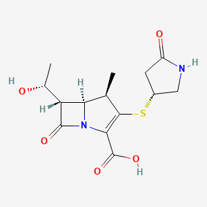 molecular formula C14H18N2O5S B1211114 Tacapenem CAS No. 193811-33-5