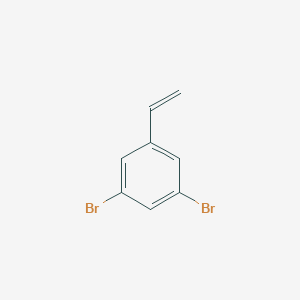 molecular formula C8H6Br2 B121113 3,5-二溴苯乙烯 CAS No. 120359-56-0