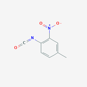 molecular formula C8H6N2O3 B1211134 4-甲基-2-硝基苯异氰酸酯 CAS No. 57910-98-2
