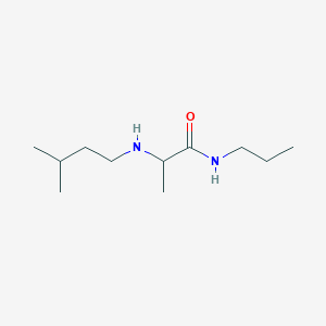 2-[(3-methylbutyl)amino]-N-propylpropanamide