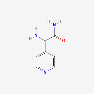 2-Amino-2-(pyridin-4-yl)acetamide