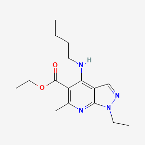 molecular formula C16H24N4O2 B1211167 Tracazolate CAS No. 41094-88-6