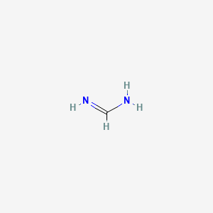 molecular formula CH4N2 B1211174 甲酰胺 CAS No. 463-52-5