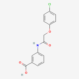 3-[[2-(4-chlorophenoxy)acetyl]amino]benzoic Acid