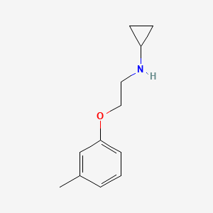 Cyclopropyl-(2-m-tolyloxyethyl)amine