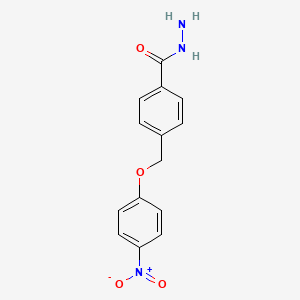 4-(4-Nitro-phenoxymethyl)-benzoic acid hydrazide