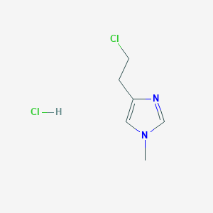 4-(2-Chloroethyl)-1-methyl-1H-imidazole hydrochloride