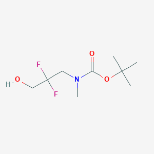 tert-Butyl (2,2-difluoro-3-hydroxypropyl)(methyl)carbamate