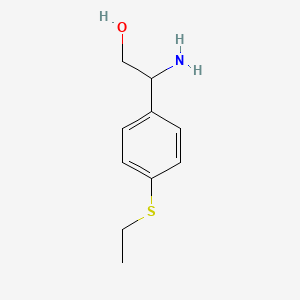 (2R)-2-Amino-2-(4-ethylthiophenyl)ethan-1-OL