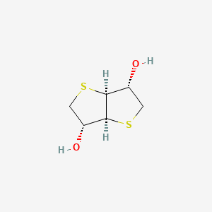 B1211227 1,4-3,6-Bis(thioanhydro)-D-iditol CAS No. 35396-08-8