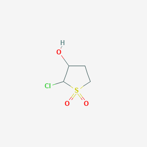 Thiophene-3-ol, 2-chlorotetrahydro-, 1,1-dioxide