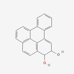 B1211249 4,5-Dihydroxy-4,5-dihydrobenzo(e)pyrene CAS No. 24961-49-7