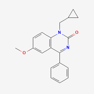 B1211250 Ciproquazone CAS No. 33453-23-5