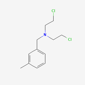 B1211251 N,N-Bis(2-chloroethyl)-m-methylbenzylamine CAS No. 30389-86-7