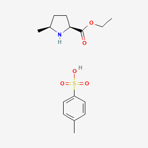 Ethyl (2S,5S)-5-methylpyrrolidine-2-carboxylate 4-methylbenzenesulfonate