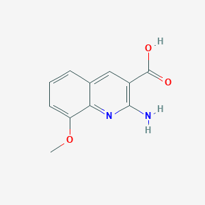 2-AMino-8-Methoxy-3-quinolinecarboxylic acid