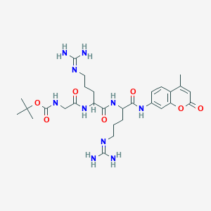 Boc-Gly-Arg-Arg-AMC acetate salt