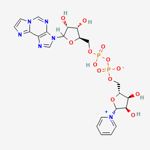 molecular formula C22H26N6O13P2 B1211267 Epdad CAS No. 94516-25-3