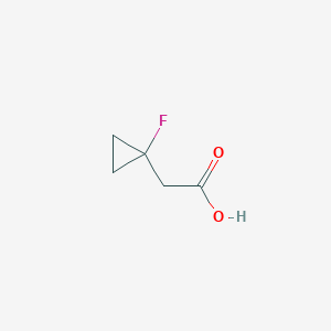 2-(1-Fluorocyclopropyl)acetic acid