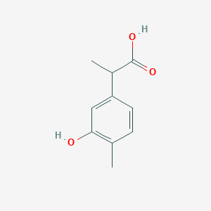 2-(3-Hydroxy-4-methylphenyl)propanoic acid