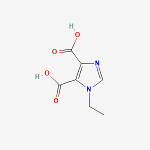 B1211294 1-Ethylimidazole-4,5-dicarboxylic acid CAS No. 86263-61-8