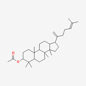 [4,4,8,10,14-pentamethyl-17-(6-methylhepta-1,5-dien-2-yl)-2,3,5,6,7,9,11,12,13,15,16,17-dodecahydro-1H-cyclopenta[a]phenanthren-3-yl] acetate