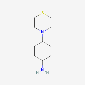 4-Thiomorpholin-4-yl-cyclohexylamine