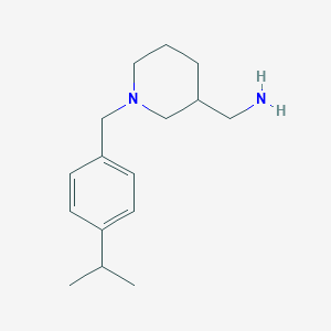 3-Piperidinemethanamine, 1-[[4-(1-methylethyl)phenyl]methyl]-