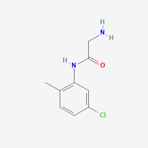 molecular formula C9H11ClN2O B12113239 2-Amino-n-(5-chloro-2-methyl-phenyl)-acetamide 