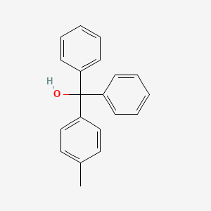 molecular formula C20H18O B1211330 Diphenyl(p-tolyl)methanol CAS No. 5440-76-6