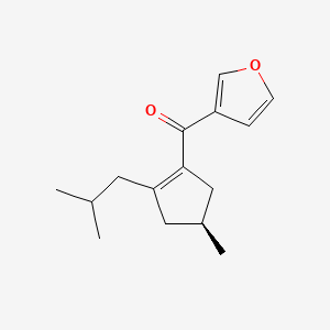 molecular formula C15H20O2 B1211339 Myomontanone CAS No. 86989-09-5