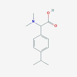 2-(Dimethylamino)-2-(4-isopropylphenyl)acetic acid