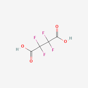 molecular formula C4H2F4O4 B1211353 Tetrafluorosuccinic acid CAS No. 377-38-8